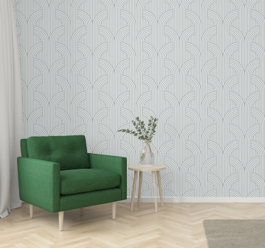 Tapeta nowoczesna minimalistyczna szara - TenStickers