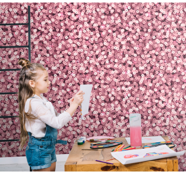 Tapeta kwiaty kwiatowy uścisk - TenStickers