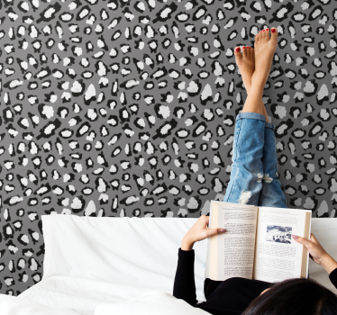Tapeta leopard teksturowane zwierzęce wzory - TenStickers
