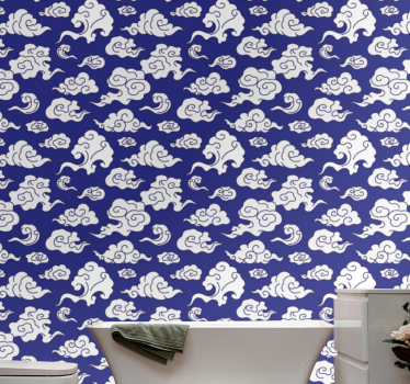 Tapeta Nowy Jork wzór motywu mętnego - TenStickers