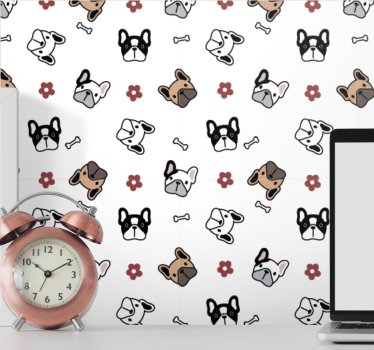 Tapeta pies zespół doodle psów - TenStickers