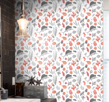Tapeta ryby motyw podwodny - TenStickers