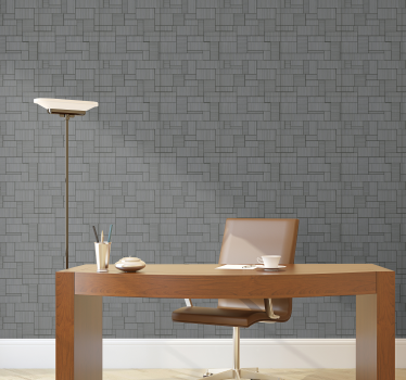 Tapeta teksturowana geometryczne wzory - TenStickers